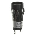 KB05KW01 - SW PB RND BLACK SNAP IN SLD MNT
