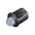 2172 - 8MM PLASTIC BEVEL LED HLDR 5PK