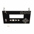 B204A-BK - BRACKET BLK 15 BUTTON KEYPAD