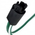 2944-6G - LAMP SOCKET WEDGE FLYING 5MM BK