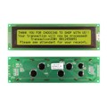 NHD-0440AZ-FL-YBW - LCD MOD 160DIG 40X4 TRAN YLW/GRN
