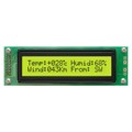 MOP-AL202C-BYFY-25E-3IN - LCD MOD 40DIG 20X2 TRANS YLW/GRN