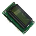 LCD0821 - LCD MOD 16DIG 8X2 TRANSM YLW/GRN