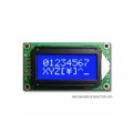 AMC0802BR-B-B6WTDW-SPI - LCD COB CHAR 8X2 BLUE TRANSM SPI