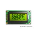 AMC0802BR-B-Y6WFDY-I2C - LCD COB CHAR 8X2 Y/G TRANSF I2C