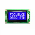 C82B-BW-LW65 - 8X2 STN BLUE CHARACTER LCD