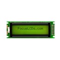 C162C-YTY-LW65 - 16X2 STN YELLOW CHARACTER LCD