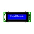 C162E-BW-LW65 - 16X2 STN BLUE CHARACTER LCD