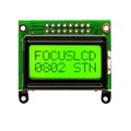 C82AXBSYLY6WT55XAA - 8X2 STN YELLOW/GREEN CHARACTER L