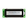 C162LLBFKSW6WT55PAB - 16X2 FSTN GRAY CHARACTER LCD