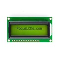 C162EXBSYSY6WT - 16X2 STN YELLOW/GREEN CHARACTER
