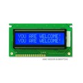 AMC1602GR-B-B6WTDW - LCD COB CHAR 16X2 BLUE TRANSM
