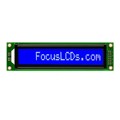 C161CLBSBLW6WN55XAA - 16X1 STN BLUE CHARACTER LCD