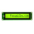 C161CLBSYLY6WT55XAA - 16X1 STN YELLOW/GREEN CHARACTER