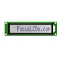 C161CLBFKSW6WT55XAA - 16X1 FSTN GRAY CHARACTER LCD