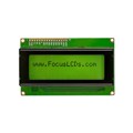 C204ABBSYSY6WT55PAB - 20X4 STN YELLOW/GREEN CHARACTER