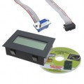 EA SER081-92NLED - LCD MOD 8DIG 8X1 TRANSFL YLW/GRN