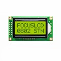 C82B-YTY-LW65 - 8X2 STN YELLOW CHARACTER LCD