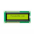 C162A-YTY-LW65 - 16X2 STN YELLOW CHARACTER LCD