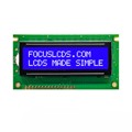 C162D-BW-LW65 - 16X2 STN BLUE CHARACTER LCD