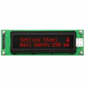 LK202-25-R - LCD MOD 40DIG 20X2 TRANSMISV RED