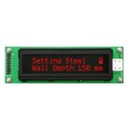 LK202-25-R-E - LCD MOD 40DIG 20X2 TRANSMISV RED