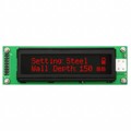 LK202-25-USB-R - LCD MOD 40DIG 20X2 TRANSMISV RED