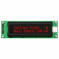 LK202-25-USB-R-E - LCD MOD 40DIG 20X2 TRANSMISV RED