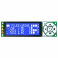 LK204-7T-1U-WB-E - LCD MOD 80DIG 20X4 TRANSMIS BLUE
