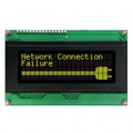 LK204-25-422-IY-E - LCD MOD 80DIG 20X4 TRANS YLW/GRN