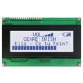 LK204-25-422-GW-V - LCD MOD 80DIG 20X4 TRANSMISV WHT