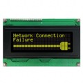 LK204-25-422-IY-V - LCD MOD 80DIG 20X4 TRANS YLW/GRN