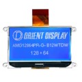 AMG12864PR-G-B12WTDW - LCD COG GRAPH 12864 BLUE TRANSM