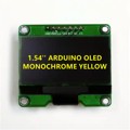 AOM12864A0-1.54YW-ANO - 1.54'' ARDUINO OLED YELLOW128X64