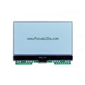 G126FLGFGSW64T33XAR - 128X64 FSTN GRAY GRAPHIC LCD