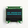AOM12864A0-0.96BW-ANO - 0.96'' ARDUINO OLED BLUE 128X64