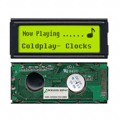 NHD-12232DZ-FSY-GBW - LCD MOD GRAPH 122X32 Y/G TRANSFL