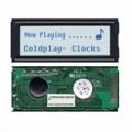 NHD-12232DZ-FSW-GBW - LCD MOD GRAPH 122X32 WH TRANSFL