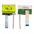 NHD-C12864AZ-FSY-YBW-HT - LCD COG GRAPH 128X64 Y/G TRANSFL