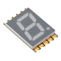 VDMR10A1 - DISPLAY 7SEG 0.39" SGL RED 10SMD