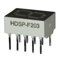 HDSP-F203 - DISPLAY 7-SEG 0.4" SGL RED 10DIP