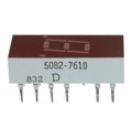 5082-7610 - DISPLAY 7-SEG 0.3" SGL RED 14DIP