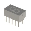 HDSP-A101 - DISPLAY 7-SEG 0.3" SGL RED 10DIP