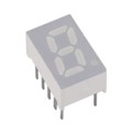 HDSP-U101 - DISPLAY 7SEG 0.31" SGL RED 10DIP