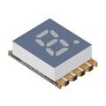 XZFMDK05A - DISPLAY 7-SEG 0.2" SGL RED 10SMD