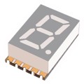 ACSA03-41SGWA-F01 - DISPLAY 7SEG 0.3" SGL GRN 10SMD