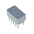 LSHD-7501 - DISPLAY 7-SEG 0.3" SGL RED 10DIP