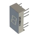 SC03-12EWA - DISPLAY 7-SEG 0.3" SGL RED 14DIP