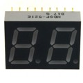 HDSP-521E - DISPLAY 7SEG 0.56" DBL RED 18DIP