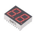 LBP-602VA2 - DISPLAY 7SEG 0.56" DBL RED 18DIP